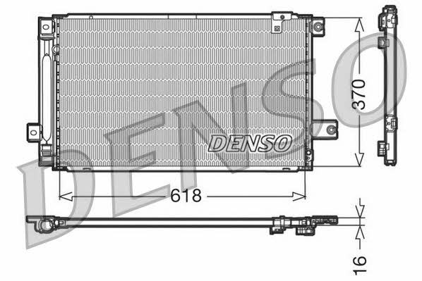 Nippon pieces DCN50013 Радіатор кондиціонера (Конденсатор) DCN50013: Купити в Україні - Добра ціна на EXIST.UA!