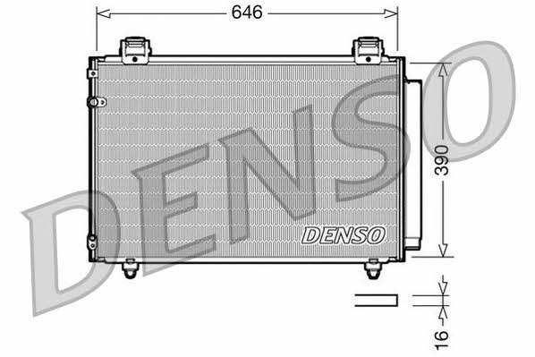 Nippon pieces DCN50024 Радіатор кондиціонера (Конденсатор) DCN50024: Купити в Україні - Добра ціна на EXIST.UA!