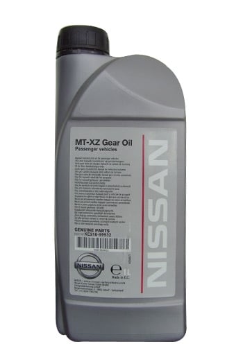 Олива трансміссійна Nissan MT XZ Gear Oil 75W-80, 1 л Nissan KE916-99932