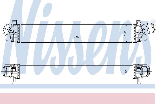 Nissens 96507 Інтеркулер 96507: Купити в Україні - Добра ціна на EXIST.UA!