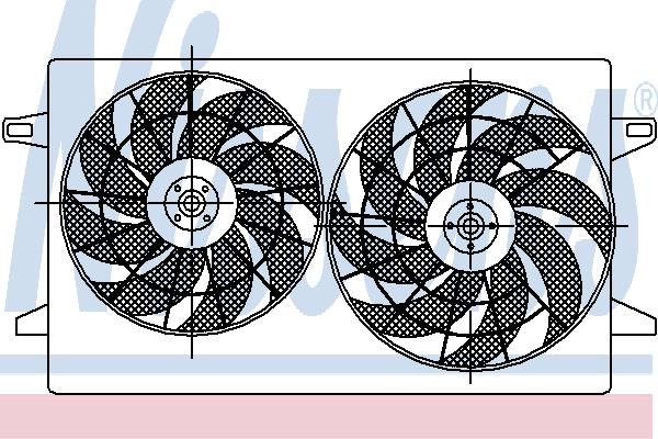 Nissens 85229 Вентилятор радіатора охолодження 85229: Купити в Україні - Добра ціна на EXIST.UA!