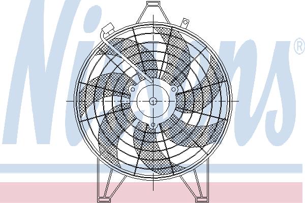 Nissens 85531 Вентилятор радіатора охолодження 85531: Купити в Україні - Добра ціна на EXIST.UA!