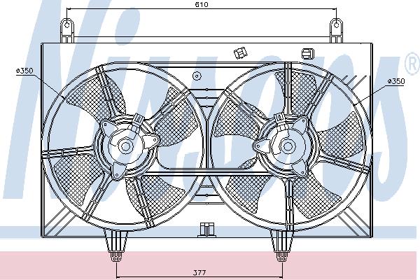Nissens 85615 Вентилятор радіатора охолодження 85615: Купити в Україні - Добра ціна на EXIST.UA!