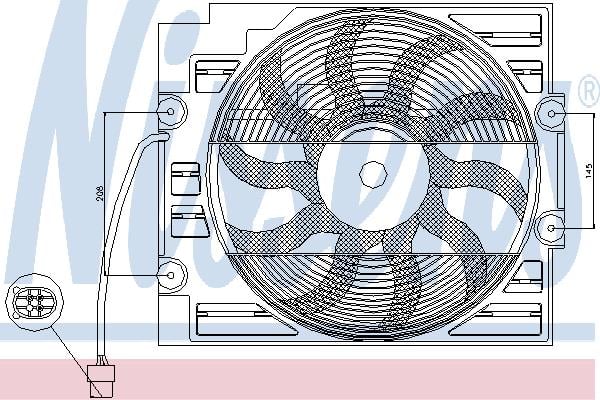 Nissens 85629 Вентилятор радіатора охолодження 85629: Купити в Україні - Добра ціна на EXIST.UA!