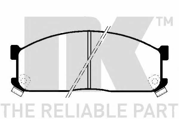 NK 229961 Гальмівні колодки, комплект 229961: Купити в Україні - Добра ціна на EXIST.UA!