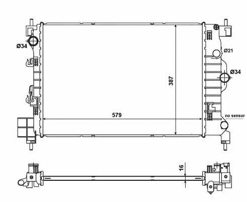 Купить NRF 58496 – отличная цена на EXIST.UA!