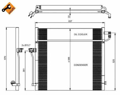 Купить NRF 350080 по низкой цене в Украине!