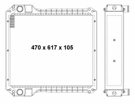 Купити NRF 54068 за низькою ціною в Україні!