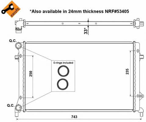 Купить NRF 56153 – отличная цена на EXIST.UA!