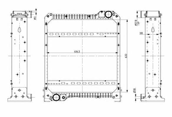 Купить NRF 54076 – отличная цена на EXIST.UA!