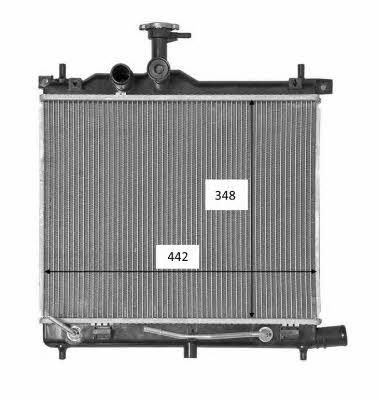 NRF 58460 Радіатор охолодження двигуна 58460: Приваблива ціна - Купити в Україні на EXIST.UA!