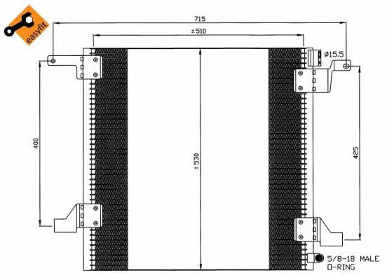 Купить NRF 35579 по низкой цене в Украине!