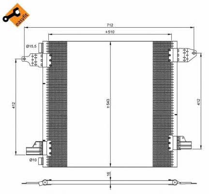 Купить NRF 35702 по низкой цене в Украине!