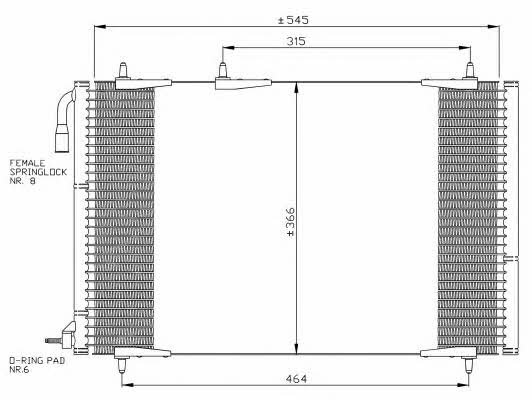 Купить NRF 35836 по низкой цене в Украине!