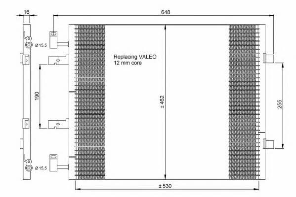 Купить NRF 35845 по низкой цене в Украине!
