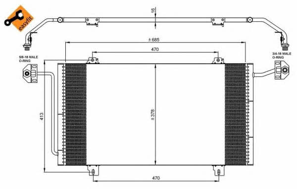 Купить NRF 35908 по низкой цене в Украине!