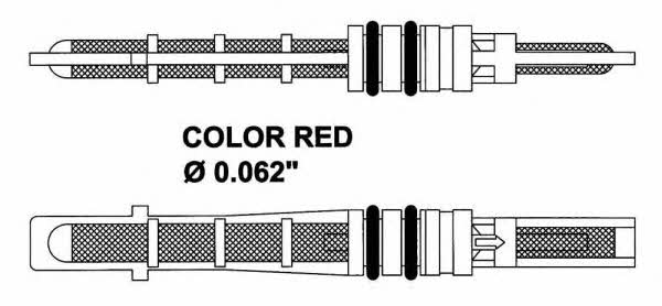 NRF 38208 Клапан розширювальний кондиціонеру 38208: Купити в Україні - Добра ціна на EXIST.UA!