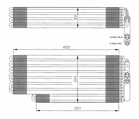 NRF Испаритель кондиционера – цена 9636 UAH