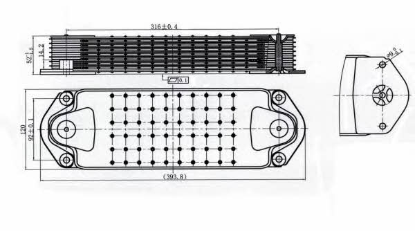 Радиатор масляный NRF 31198