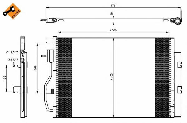 Купить NRF 350044 по низкой цене в Украине!