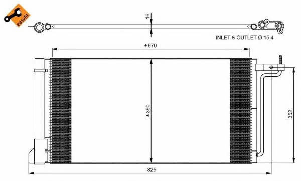Купить NRF 350051 по низкой цене в Украине!