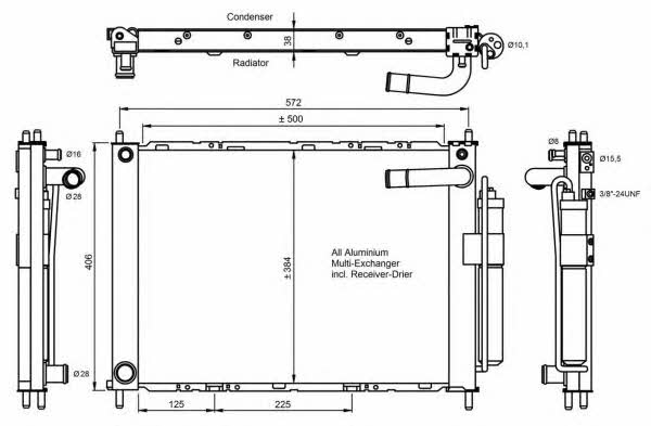 Купить NRF 350055 по низкой цене в Украине!