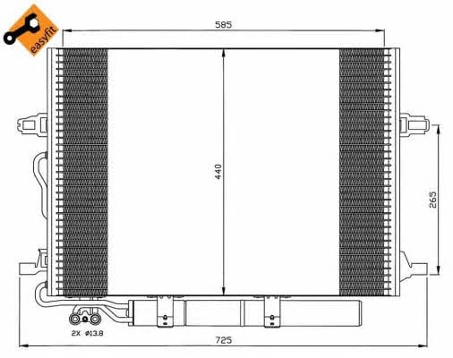 Купить NRF 35517 – отличная цена на EXIST.UA!