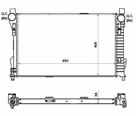 Купить NRF 53854 по низкой цене в Украине!