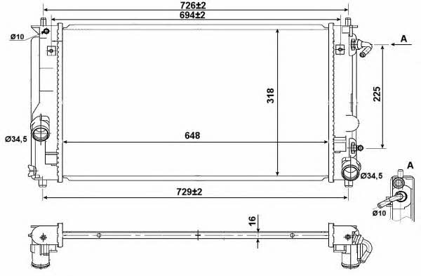 Купить NRF 53894 по низкой цене в Украине!