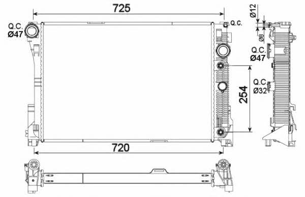 Купить NRF 53968 по низкой цене в Украине!