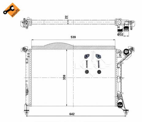 Купить NRF 53969 – отличная цена на EXIST.UA!