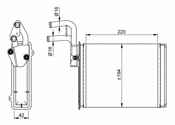 Купить NRF 54225 по низкой цене в Украине!