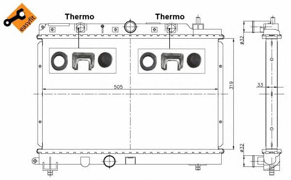 Купить NRF 55305 – отличная цена на EXIST.UA!