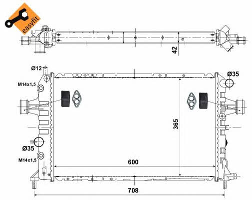 Купить NRF 55351 по низкой цене в Украине!