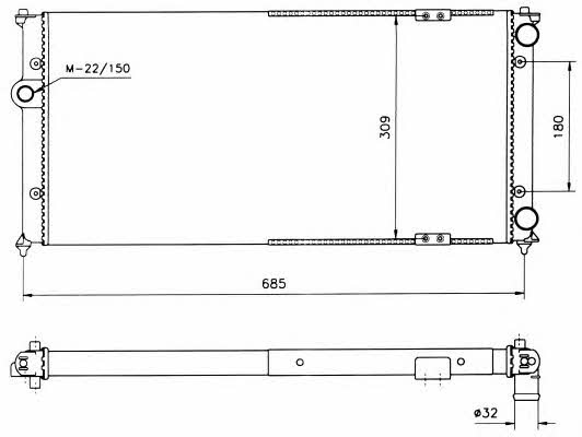 Купить NRF 58095 по низкой цене в Украине!