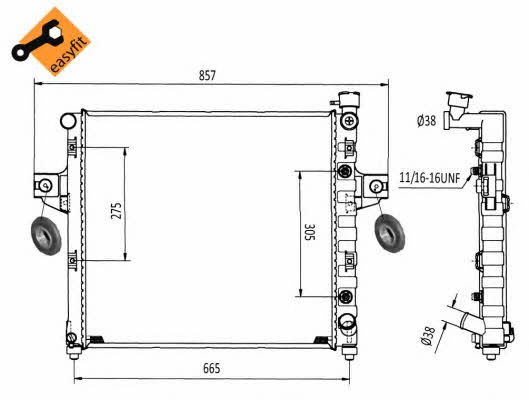 Купить NRF 58113 по низкой цене в Украине!