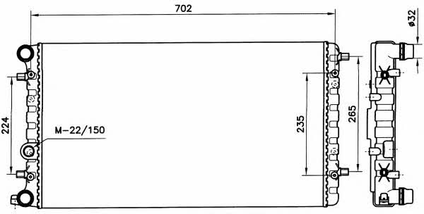Купить NRF 58143 по низкой цене в Украине!