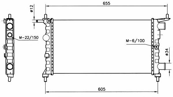 Купить NRF 58155 по низкой цене в Украине!