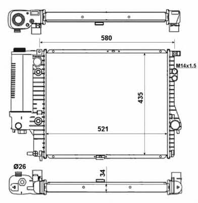 Купить NRF 58165 по низкой цене в Украине!