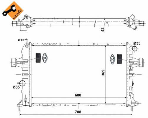 Купить NRF 58177 – отличная цена на EXIST.UA!