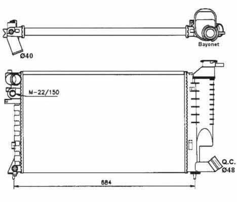 Купить NRF 58183 по низкой цене в Украине!