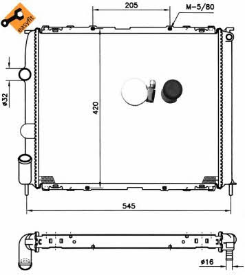 Купить NRF 58194 – отличная цена на EXIST.UA!