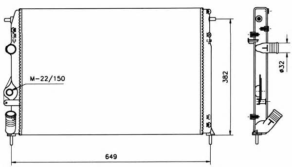 Купить NRF 58198 по низкой цене в Украине!