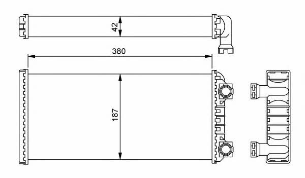 Купить NRF 54244 по низкой цене в Украине!