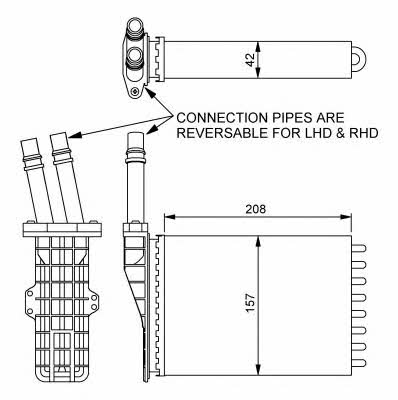 Купить NRF 54245 по низкой цене в Украине!