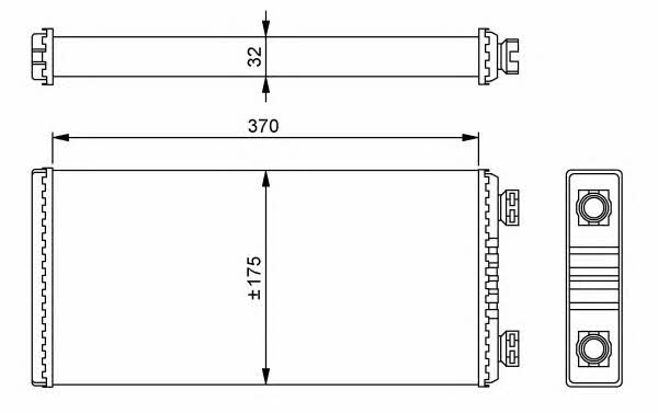 Купить NRF 54257 по низкой цене в Украине!