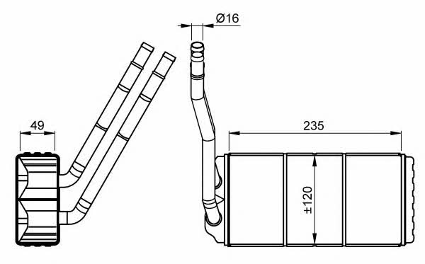 Купить NRF 54264 по низкой цене в Украине!