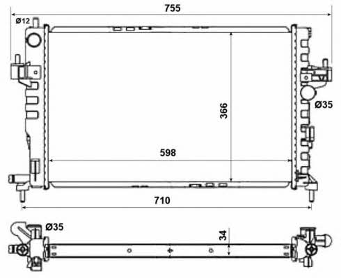 Купить NRF 58282 по низкой цене в Украине!