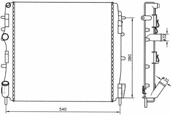Купить NRF 58316 по низкой цене в Украине!