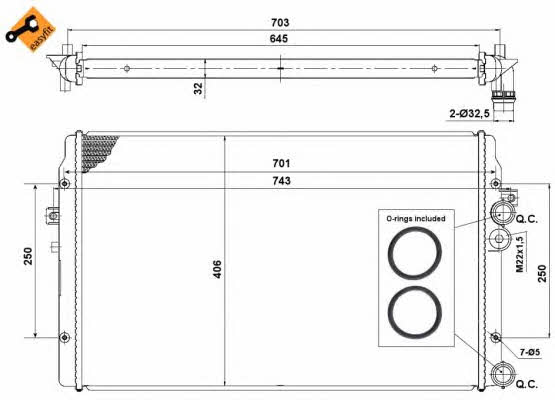 Купить NRF 58334 по низкой цене в Украине!